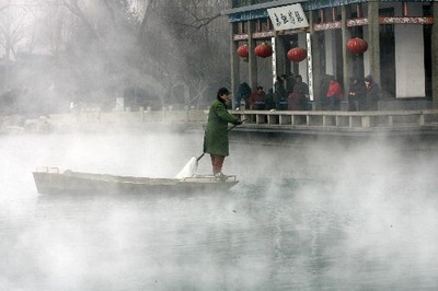 濟南多處名泉現(xiàn)“云霧潤蒸”景觀